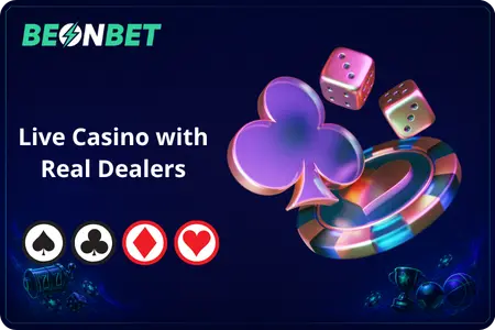 Beonbet Casino live dealer tables
